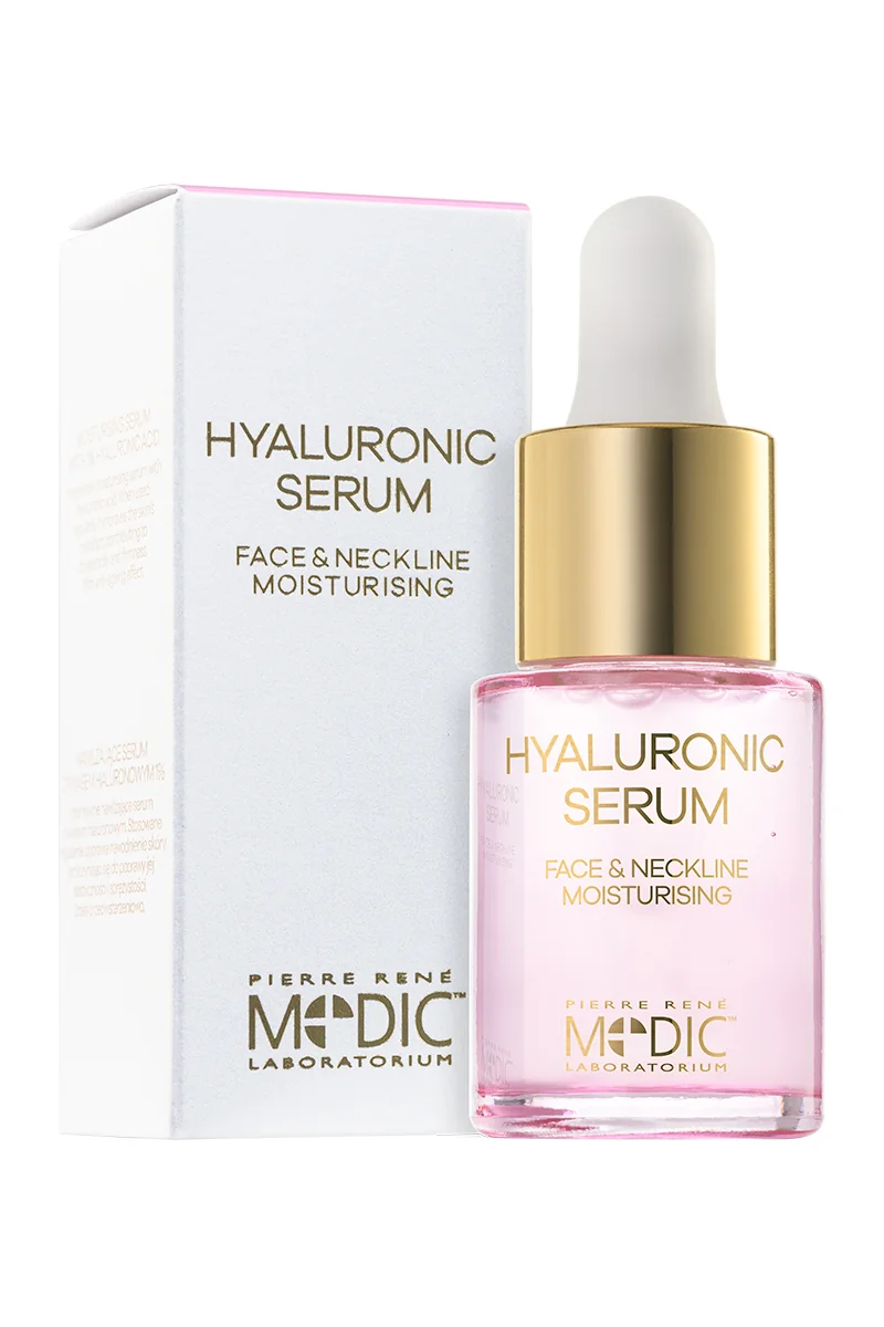 Pierre René Medic Laboratorium nawilżające serum z 1% kwasem hialuronowym, 15 ml