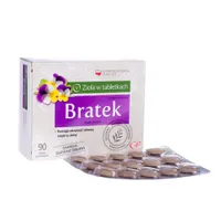 Bratek, suplement diety, 90 tabletek