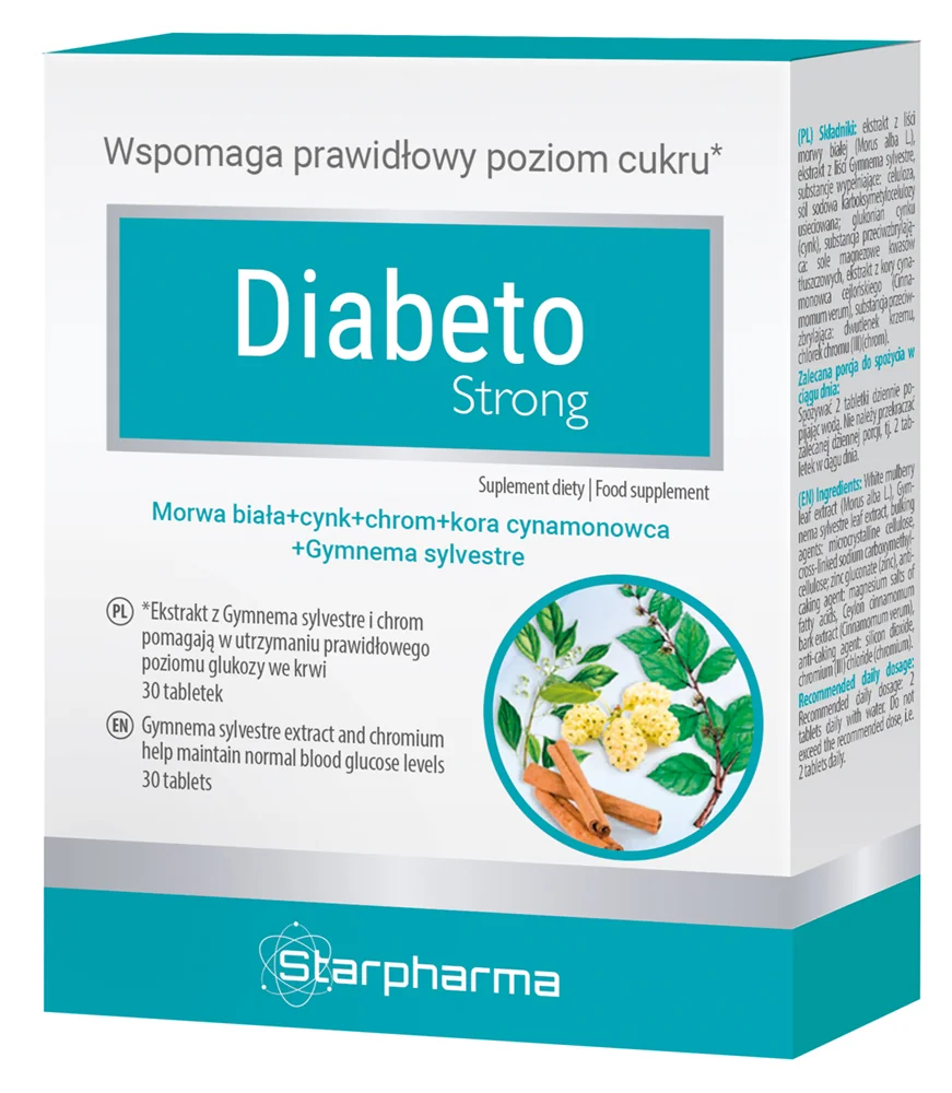 Diabetostrong 30 tabletek