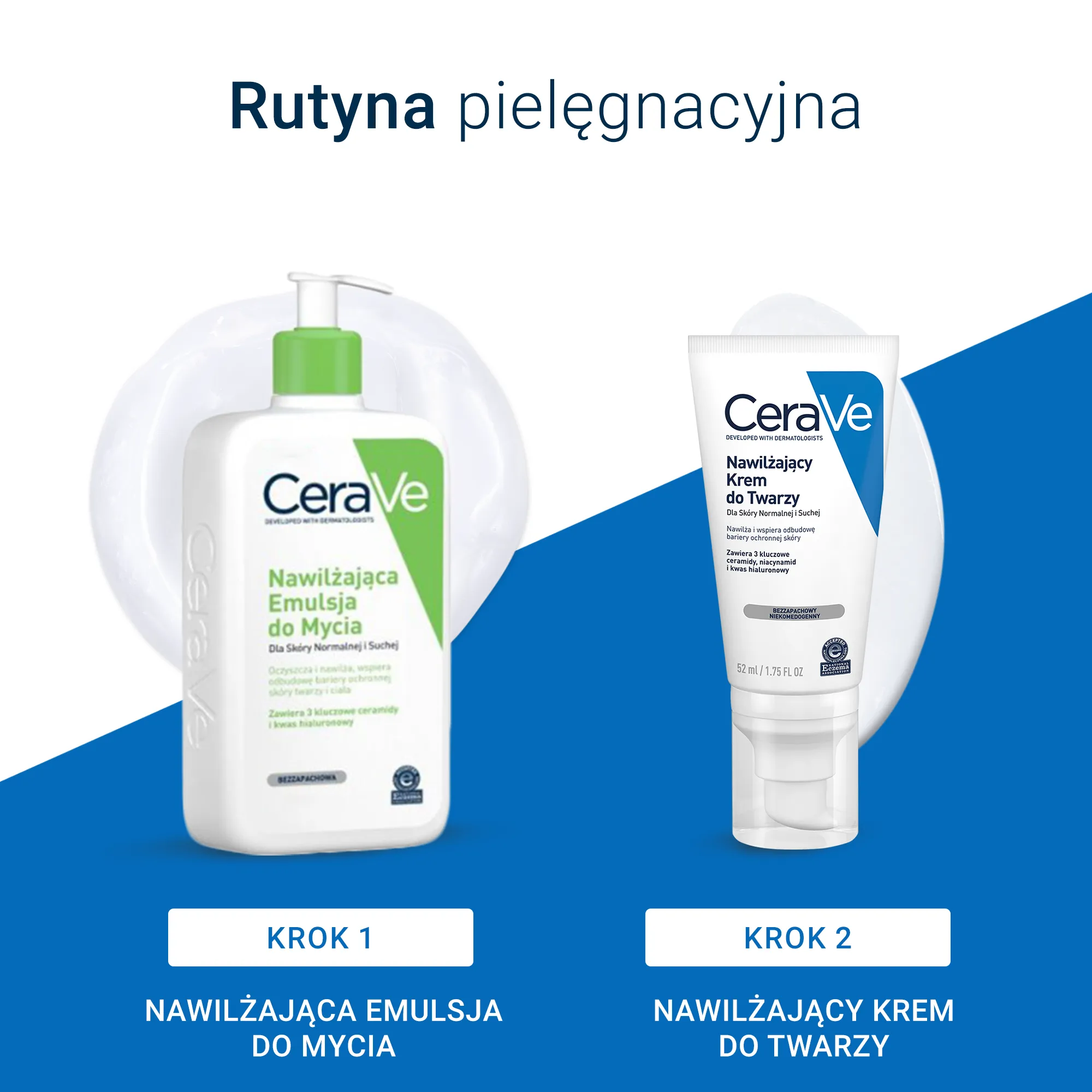 Cerave, nawilżający krem do twarzy, 52 ml 