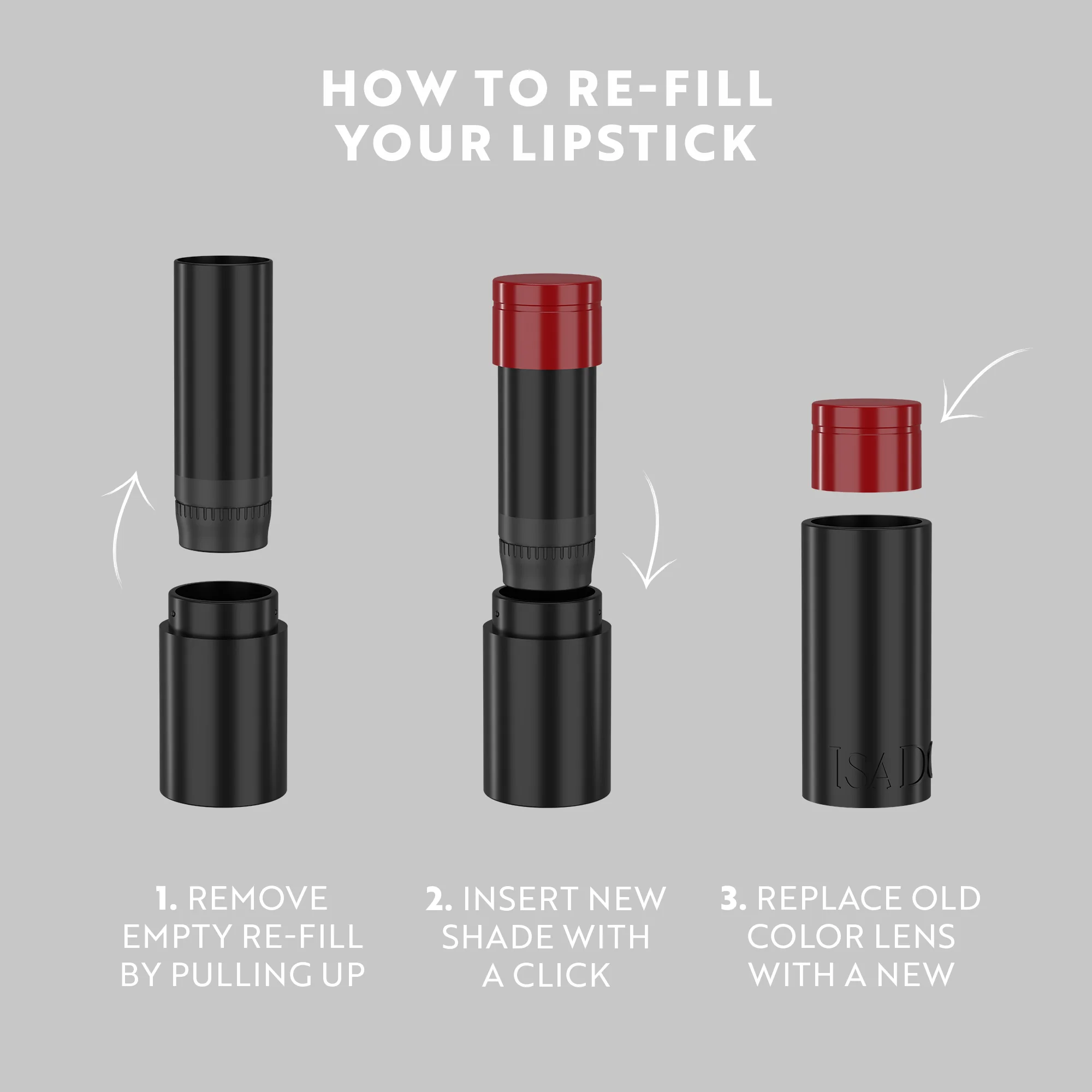IsaDora Perfect Moisture Lipstick pomadka do ust 215 Classic Red, 4 g