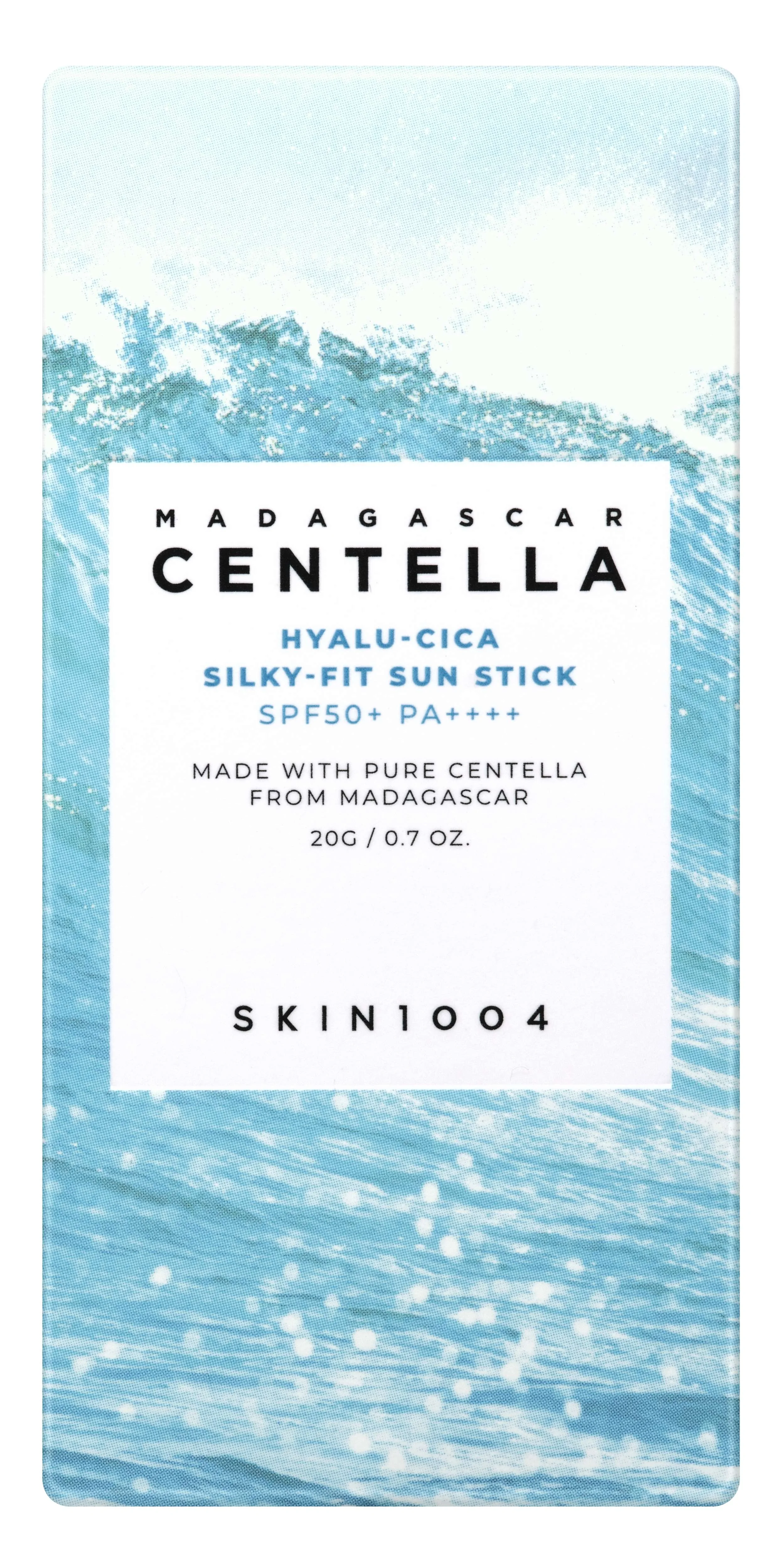 SKIN1004 Madagascar Centella Hyalu-Cica Silky-Fit Sun Stick krem przeciwsłoneczny w sztyfcie, 20 g