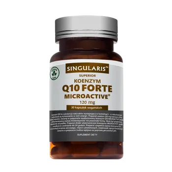 Singularis Superior Koenzym Q10 Forte Microactive SR, suplement diety, 30 kapsułek 