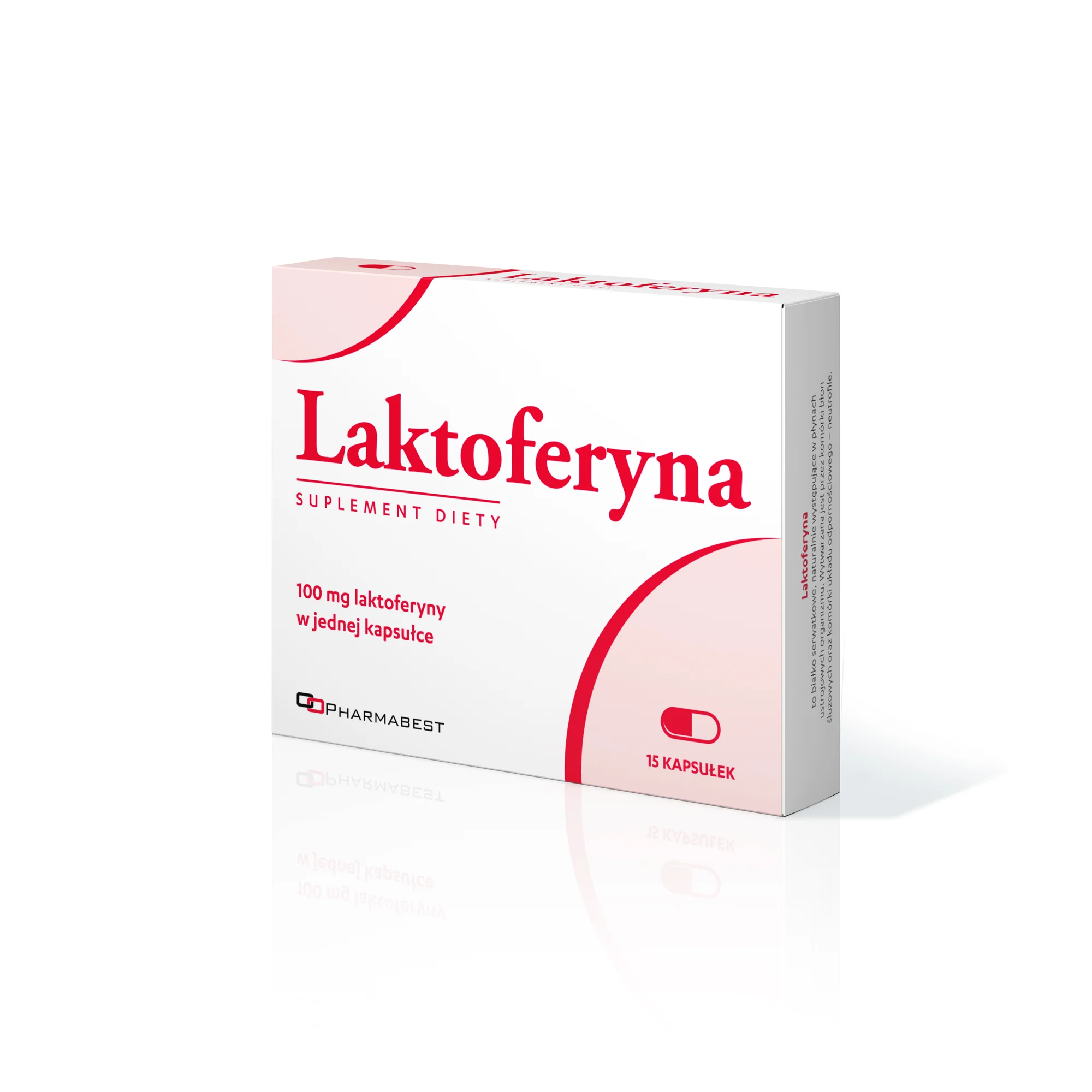 Laktoferyna 15 kapsułek