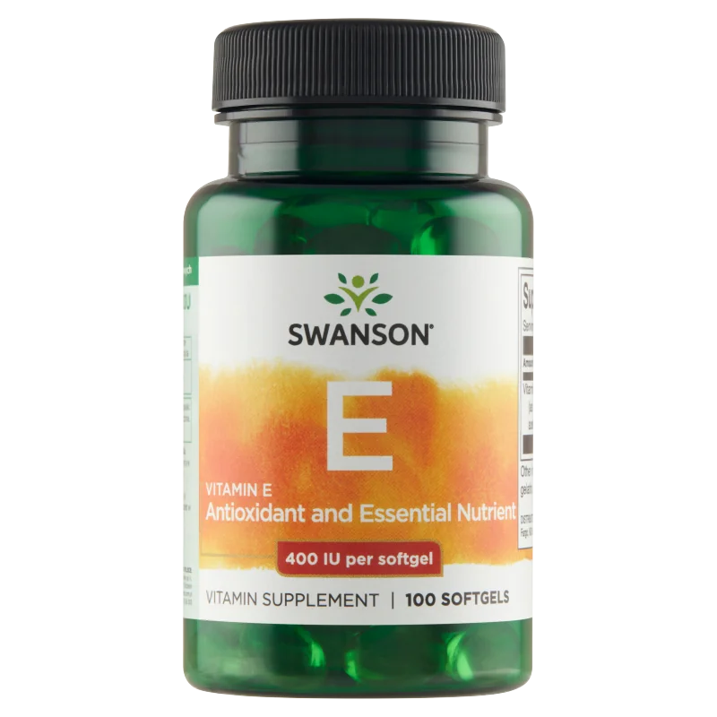 Swanson Witamina E 400 100 kapsułek