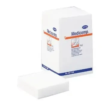 Medicomp Kompres niejałowy 7,5cm x 7,5cm 4-wastwowy, 100 sztuk 