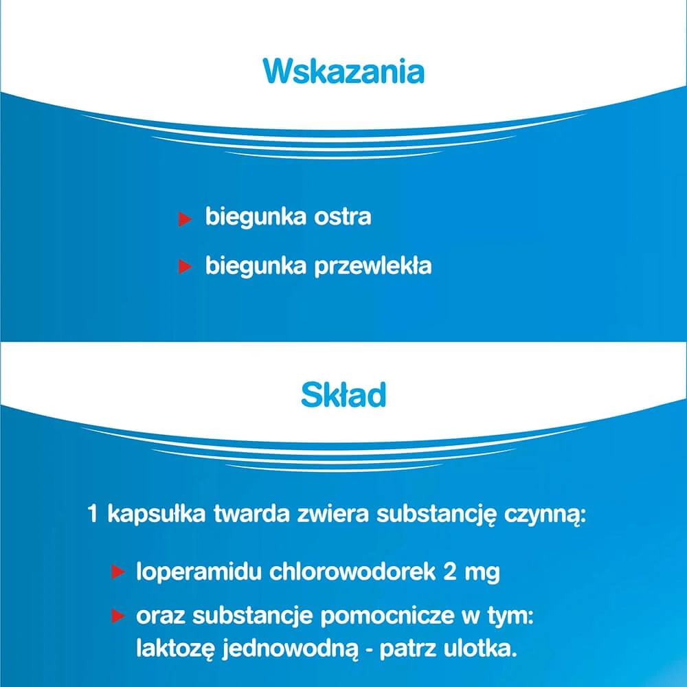 Stoperan 2 mg 18 kapsułek