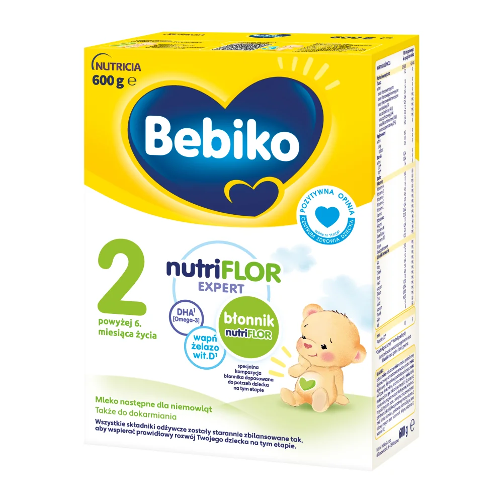 Bebiko 2 Mleko następne dla niemowląt powyżej 6. miesiąca życia, 600 g