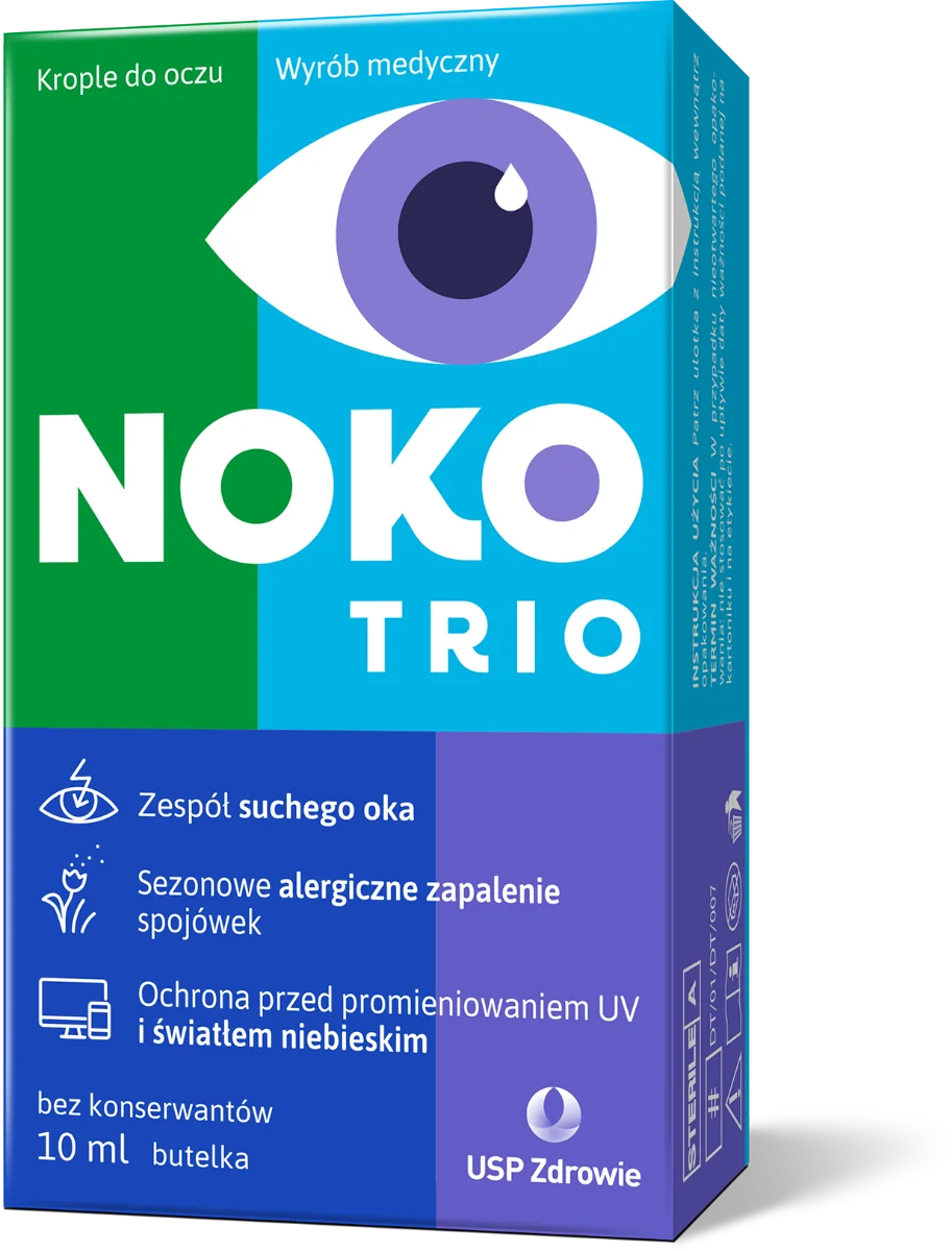 Noko Trio krople do oczu, 10 ml