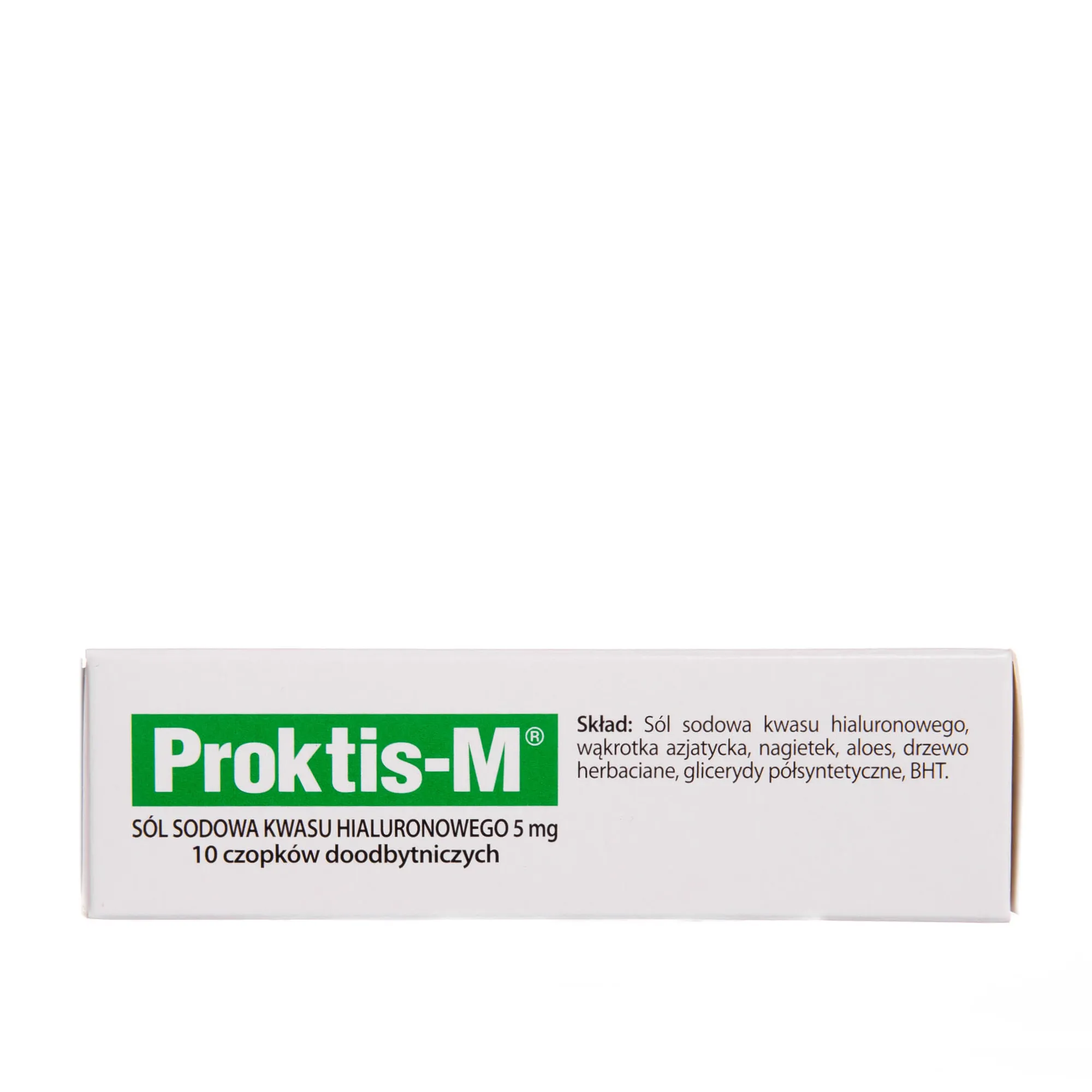 Proktis-M, czopki, 10 sztuk 