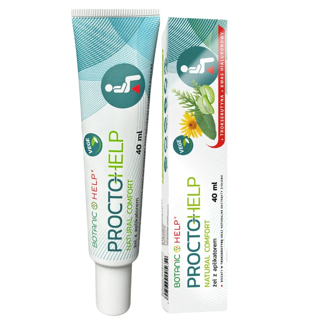 Botanic Help Proctohelp Natural Comfort żel z aplikatorem, 40 ml