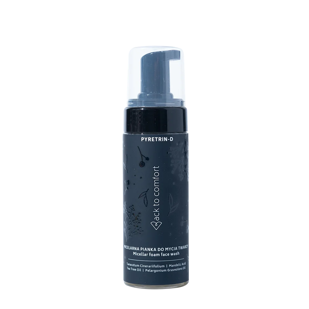 Back to Comfort Pyretrin-D micelarna pianka do mycia twarzy, 150 ml