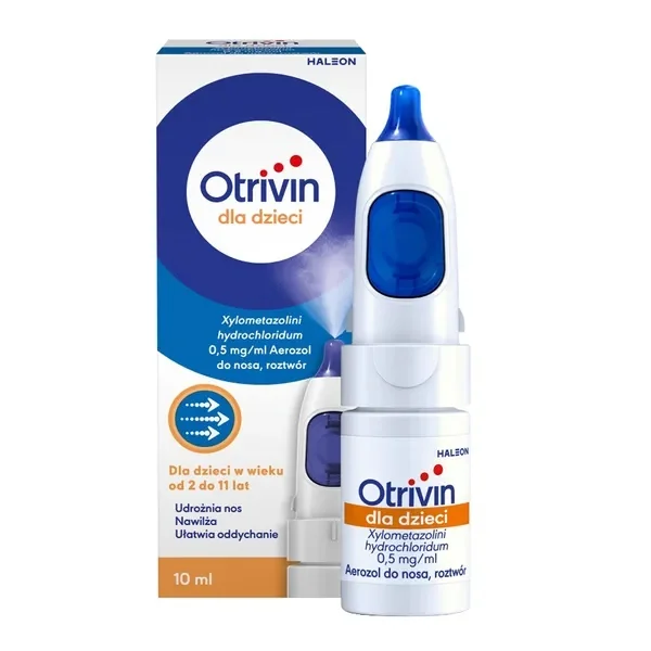 Otrivin dla dzieci 0,5 mg/ml, 10 ml