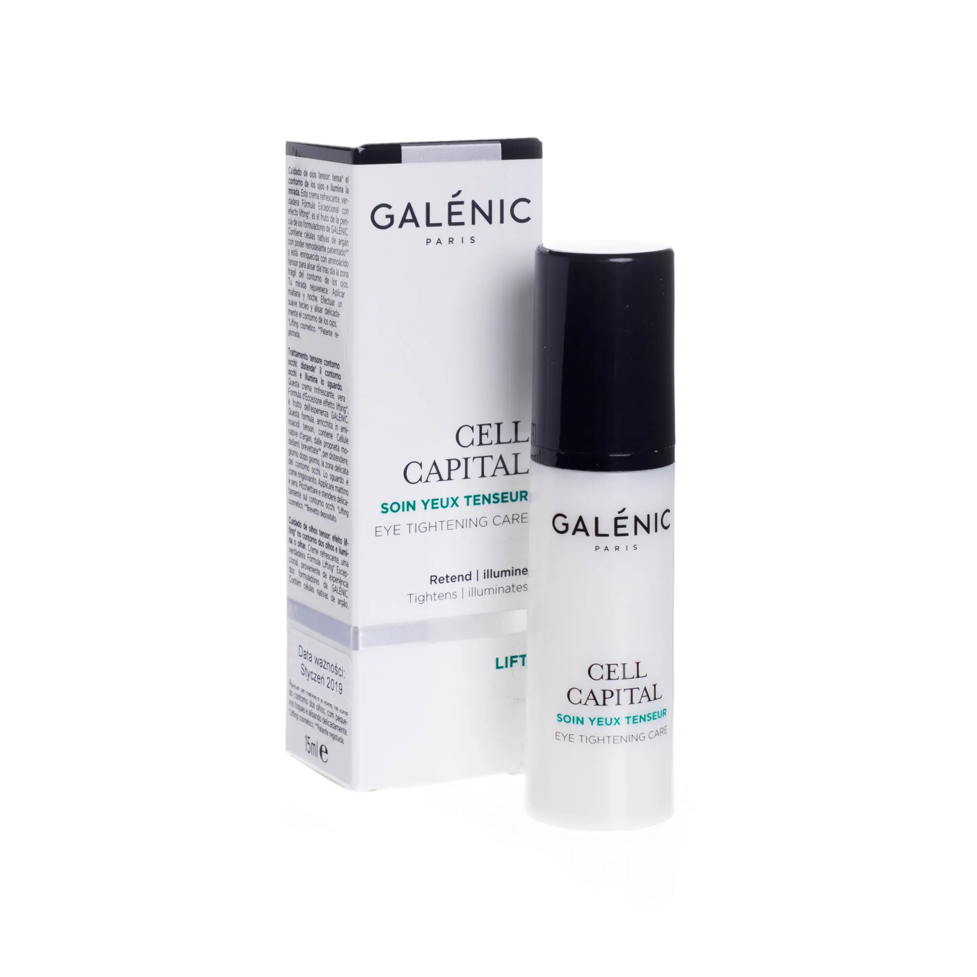 Galenic Cell Capital, liftingujący krem pod oczy,15 ml 