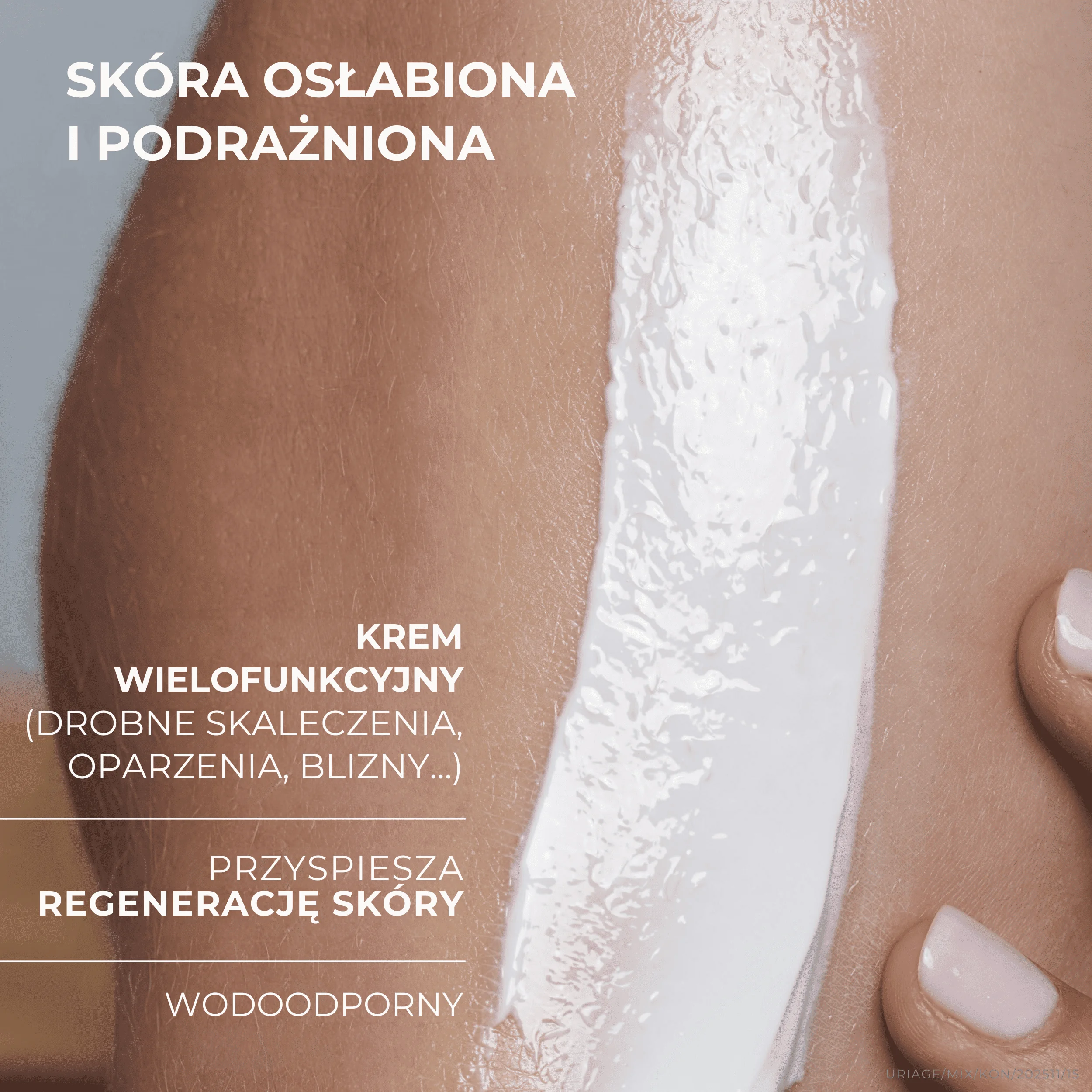 Uriage Bariederm Cica krem regenerujący z Cu-Zn, 40 ml
