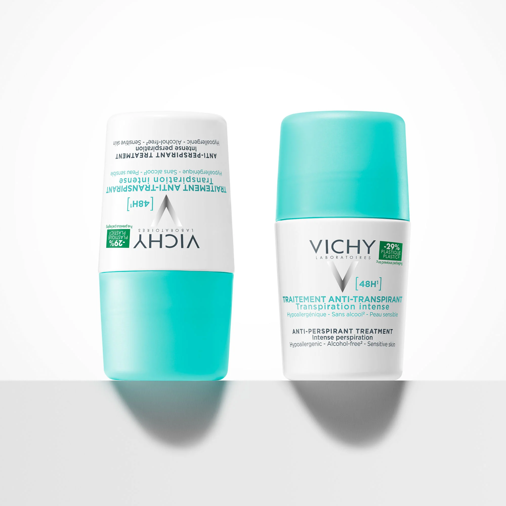 Vichy, antyperspirant roll-on kuracja przeciw nadmiernemu poceniu, 48 h, 50 ml