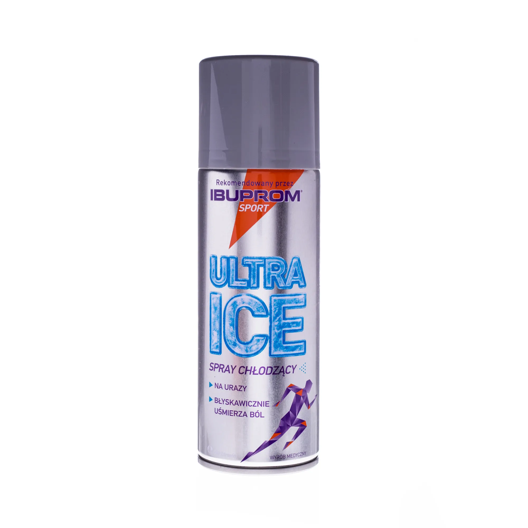 Ultra Ice, spray chłodzący na urazy, 200 ml