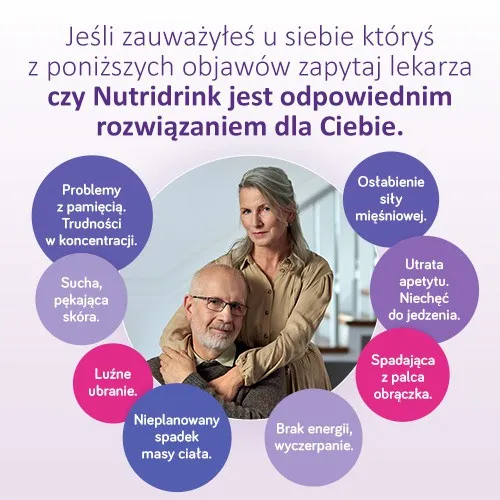 Nutridrink o smaku truskawkowym, 4x125 ml 