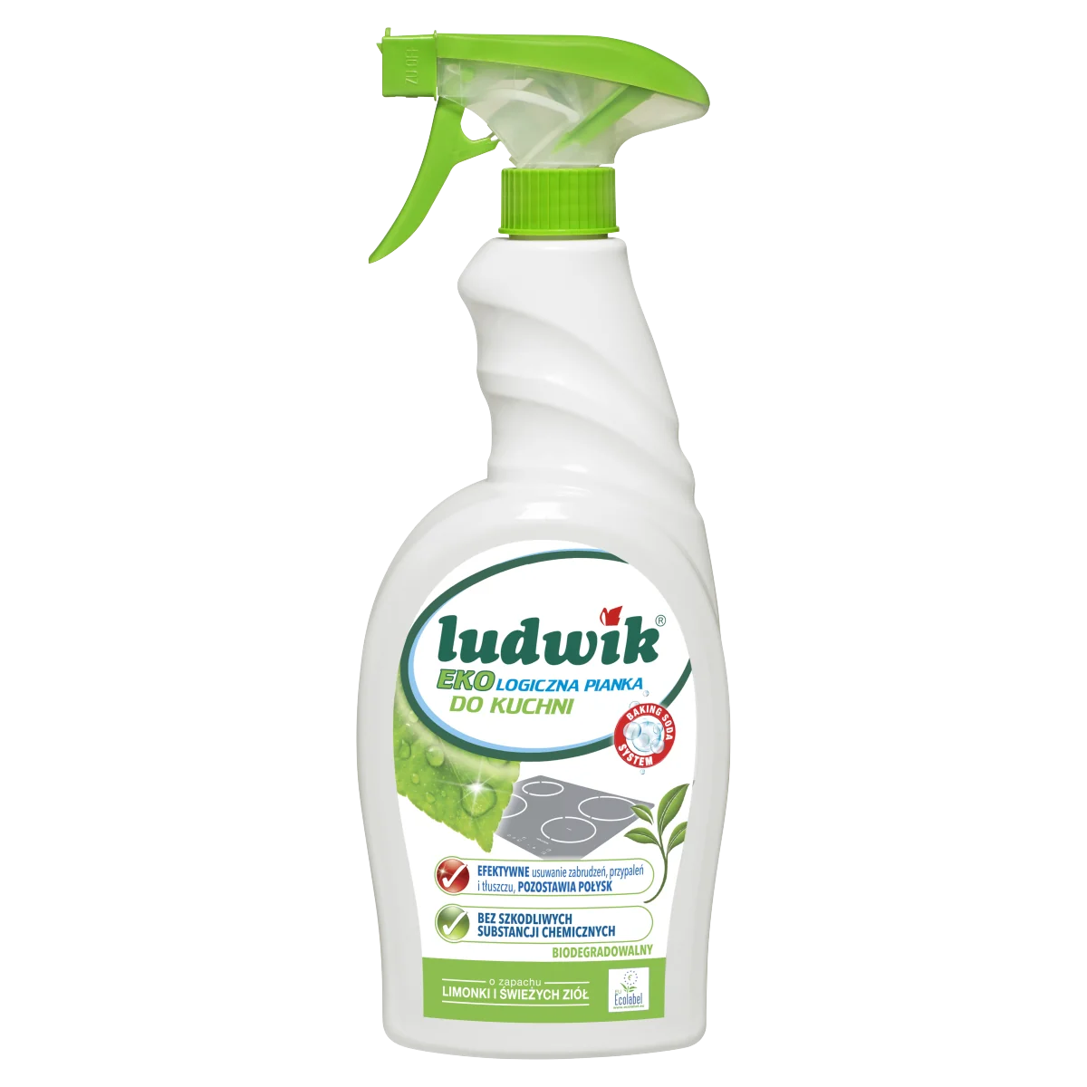 Ludwik ekologiczna pianka do czyszczenia kuchni, 750 ml