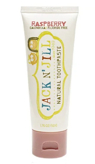 Jack N Jill organiczna pasta do zębów malinowa, 50 ml