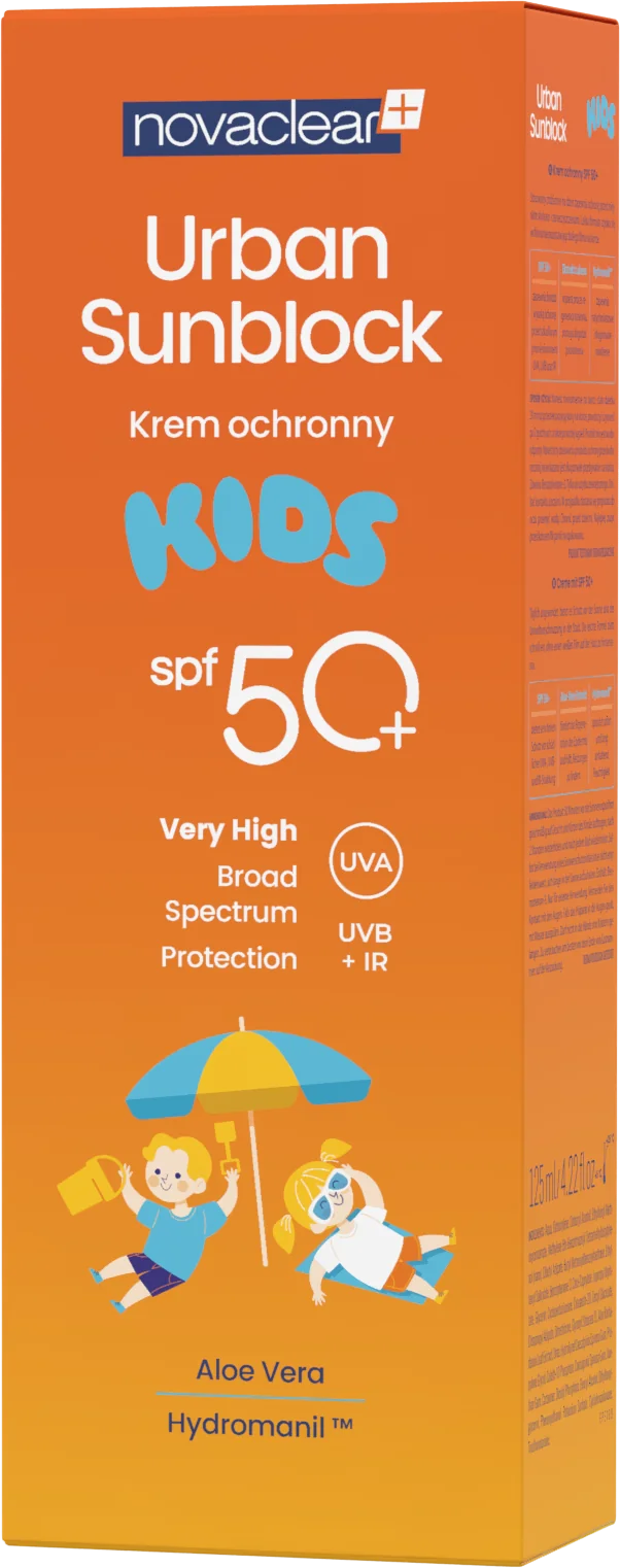 Novaclear Urban Sunblock krem dla dzieci, 125 ml