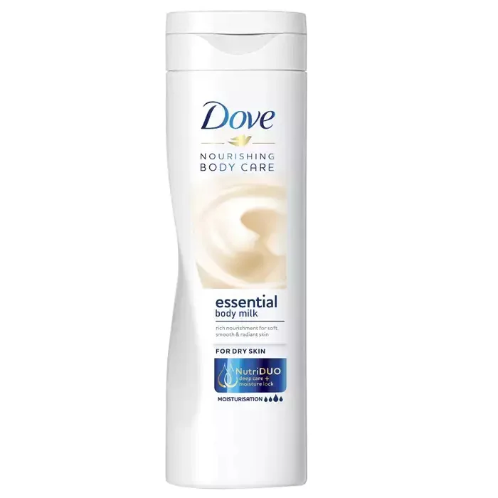 Dove Essential Nourishment mleczko do ciała dla skóry suchej, 250 ml