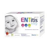 Entitis Baby, suplement diety, smak truskawkowy, 30 saszetek