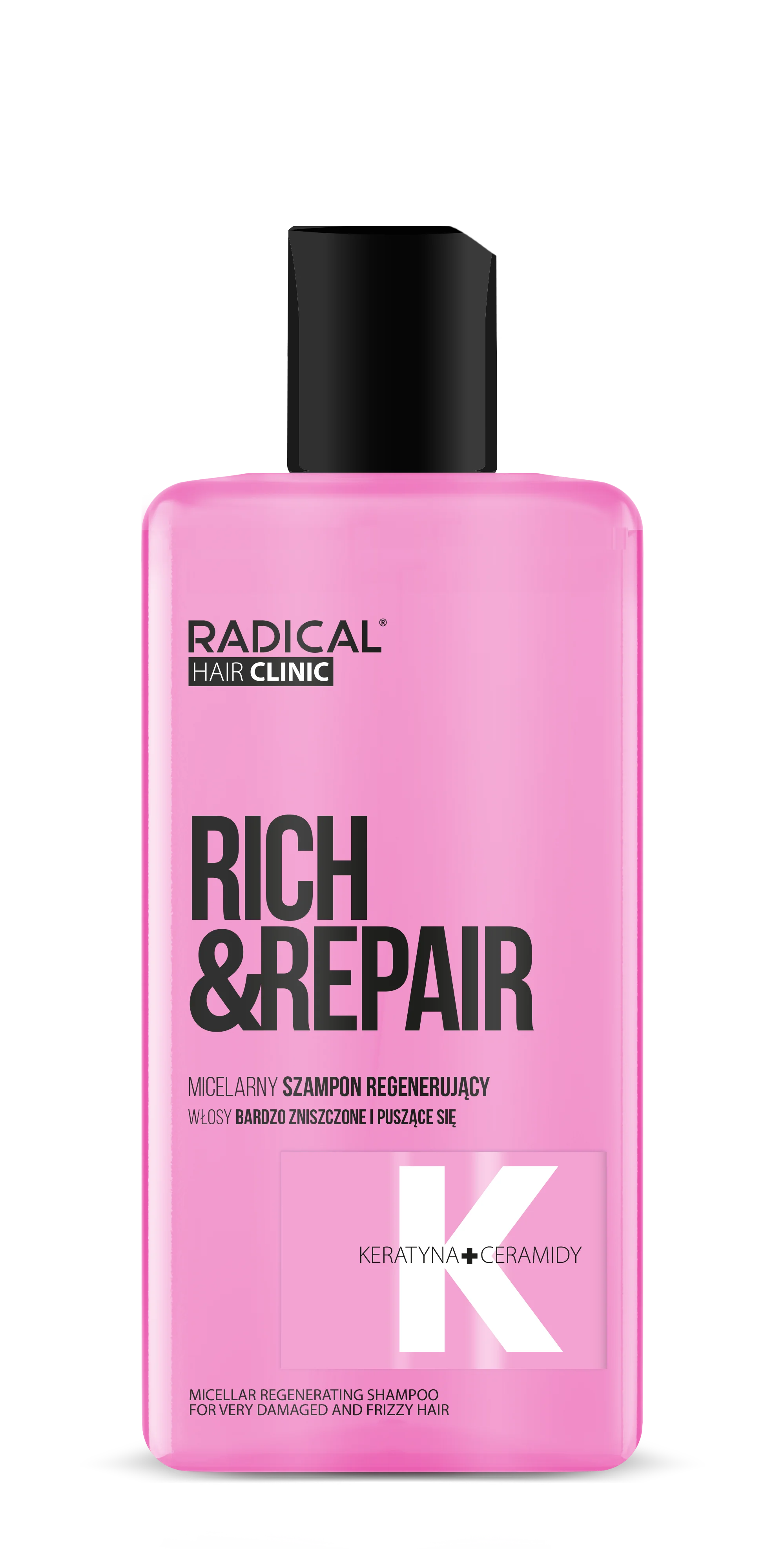 Radical Rich & Repair micelarny szampon regenerujący, 300 ml
