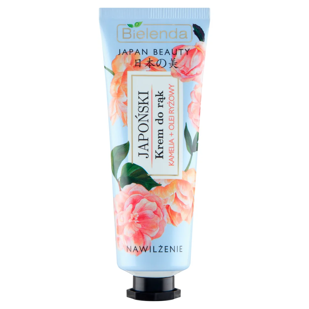 Bielenda Japan Beauty japoński krem do rąk kamelia + olej ryżowy, 50 ml