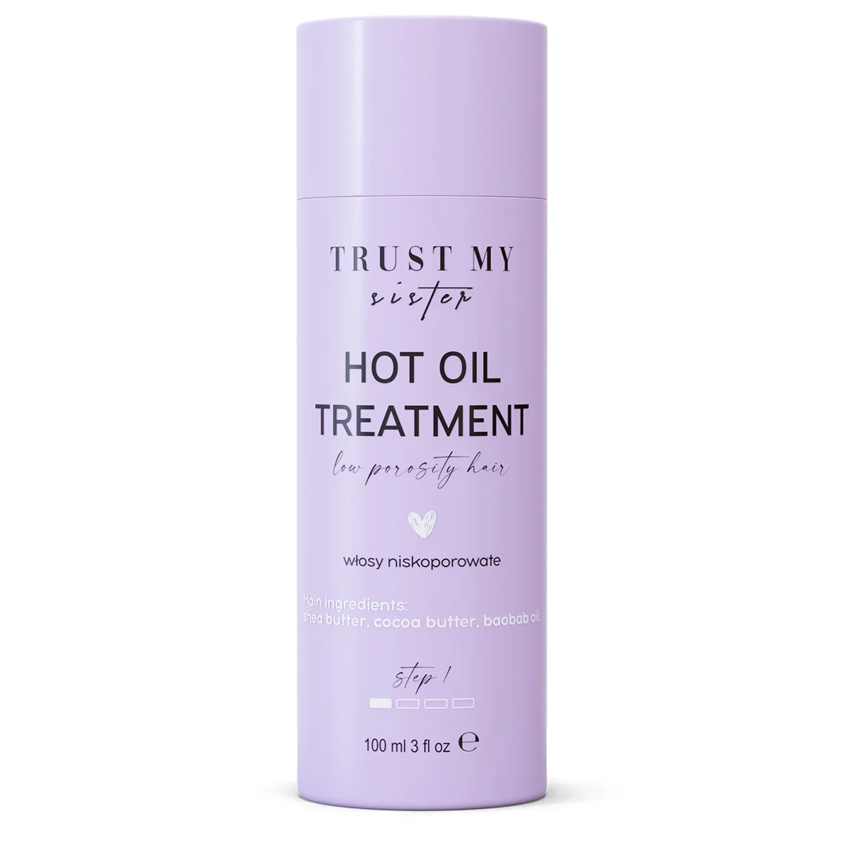 Trust My Sister Hot Oil Treatment olej do włosów niskoporowatych, 100 ml