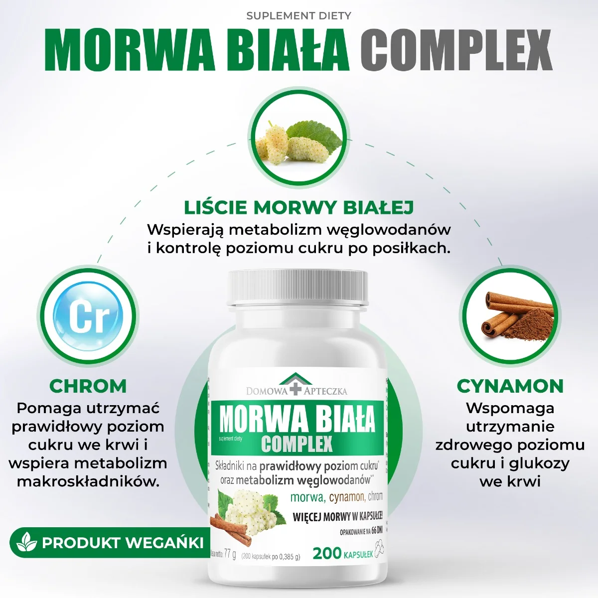 Morwa Biała Complex 200 kapsułek