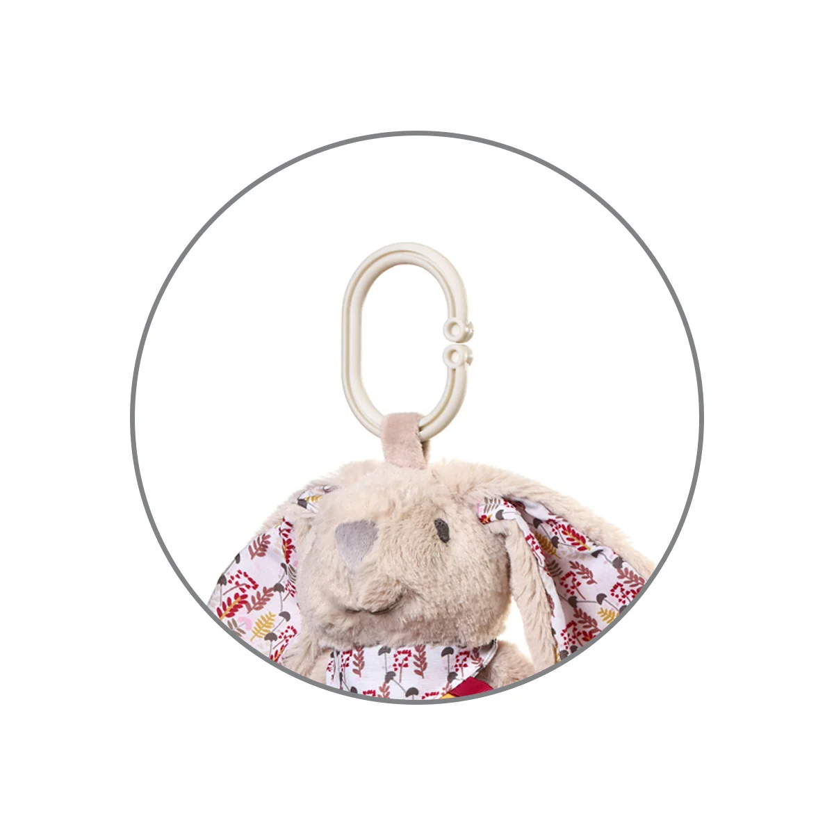 Babyono Rabbit Milly zabawka dla dzieci z pozytywką, 1 szt.