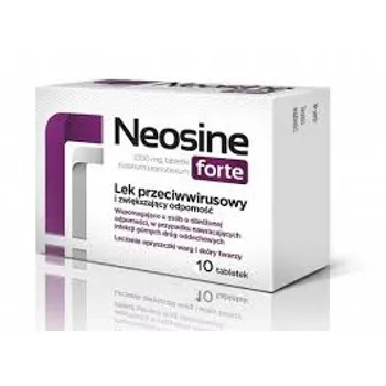 Neosine Forte, 1000 mg, 10 tabletek 