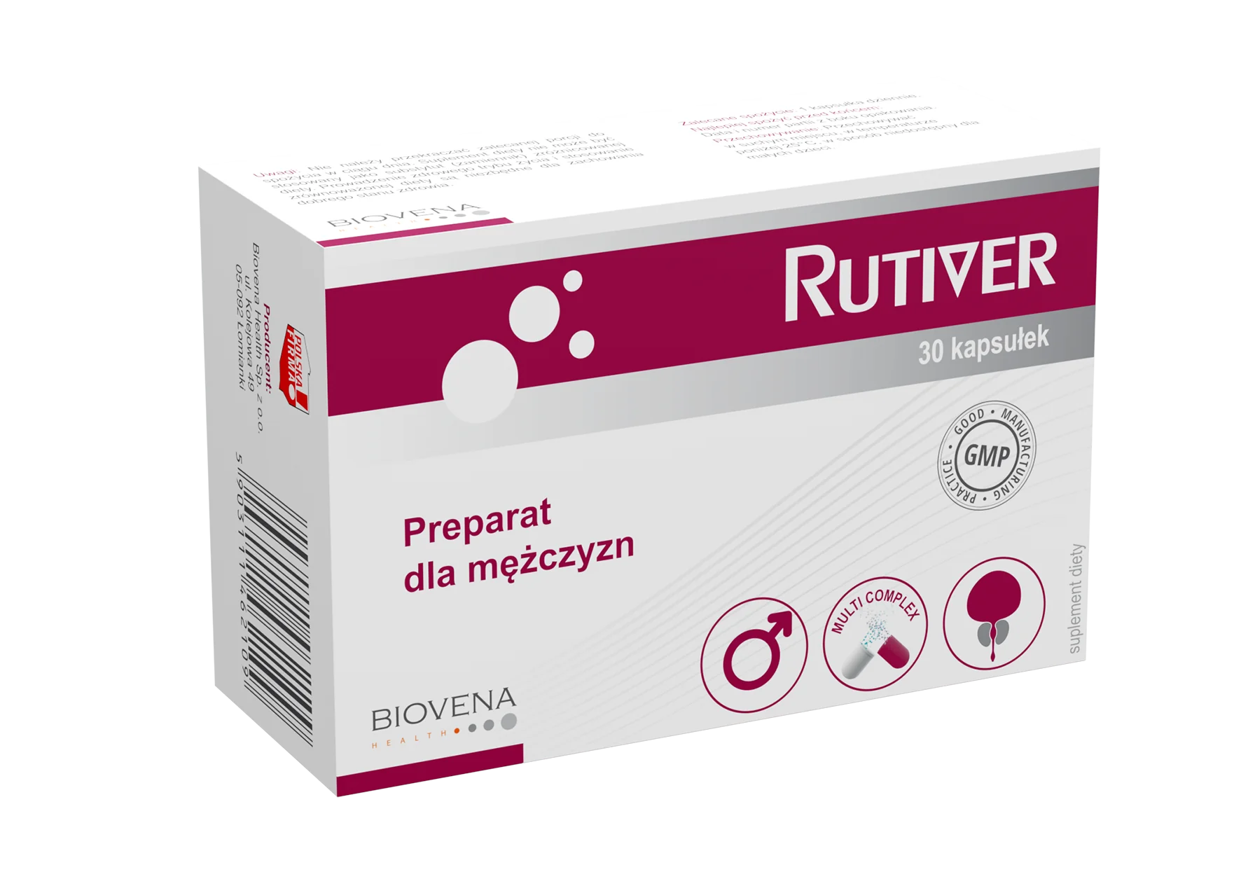 Biovena Health Rutiver 30 kapsułek