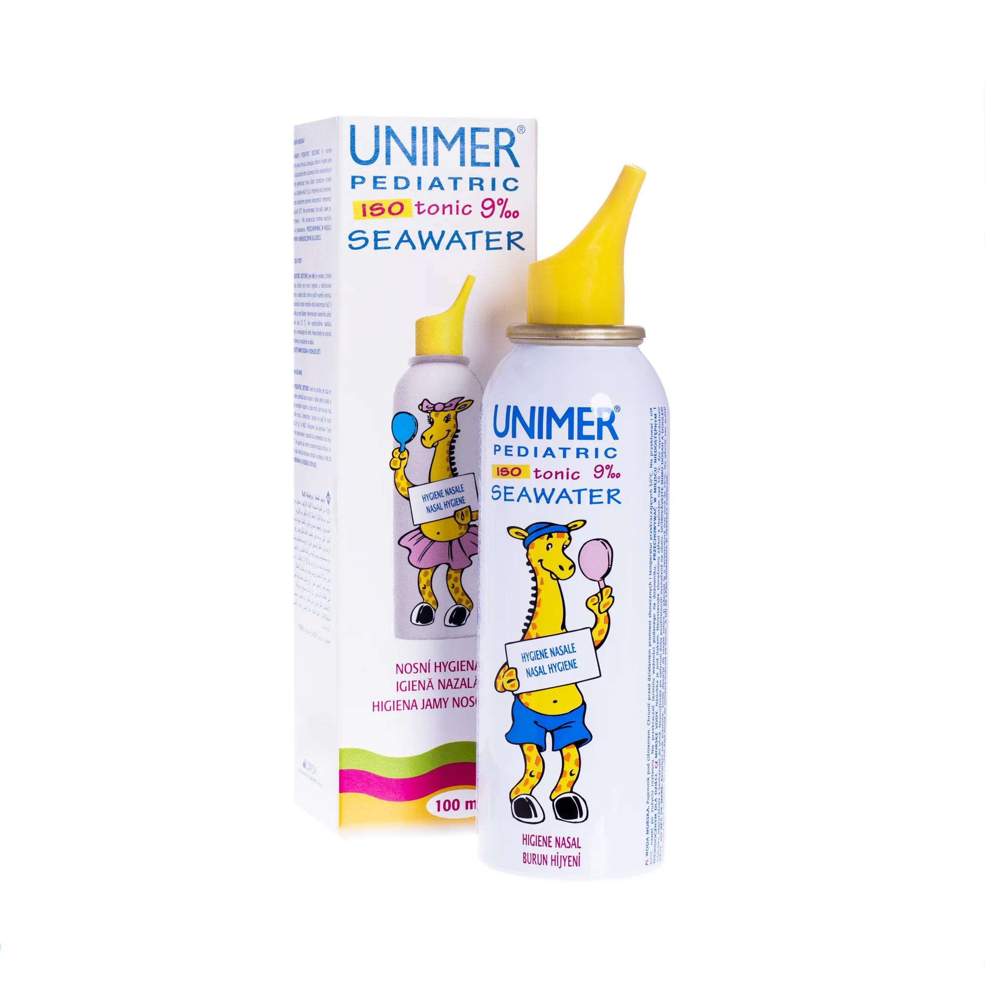 Unimer Pediatric, spray do higieny jamy nosowej, 100 ml