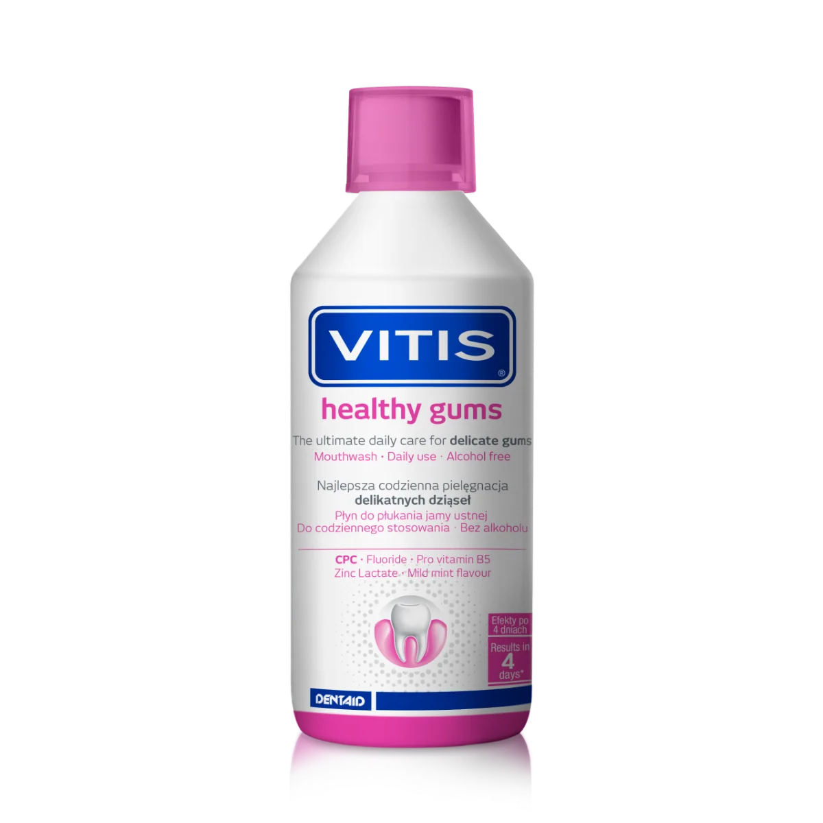 VITIS Healthy gums płyn do płukania jamy ustnej, 500ml