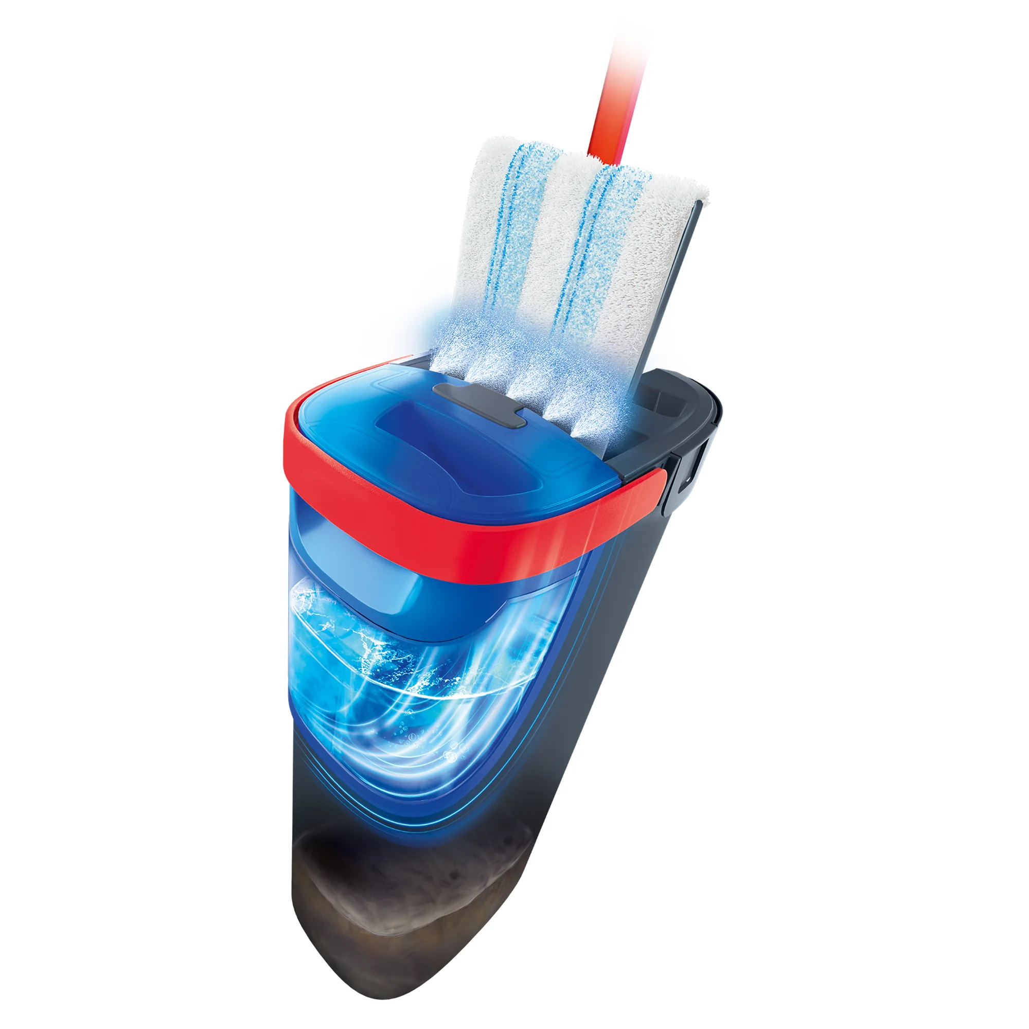 Vileda H2prO mop płaski z drążkiem + pojemnik na wodę