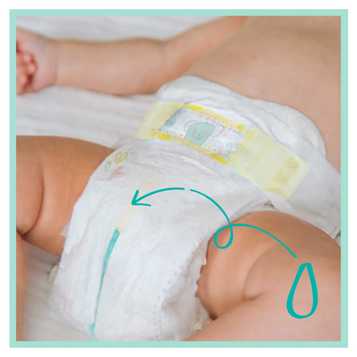 Pampers Premium Care, pieluchy, rozmiar 1, 2-5 kg, 26 sztuk 