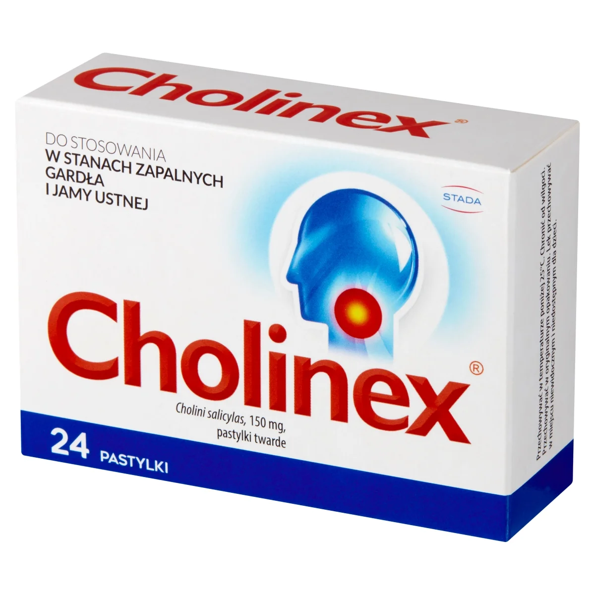Cholinex 24 pastylki twarde