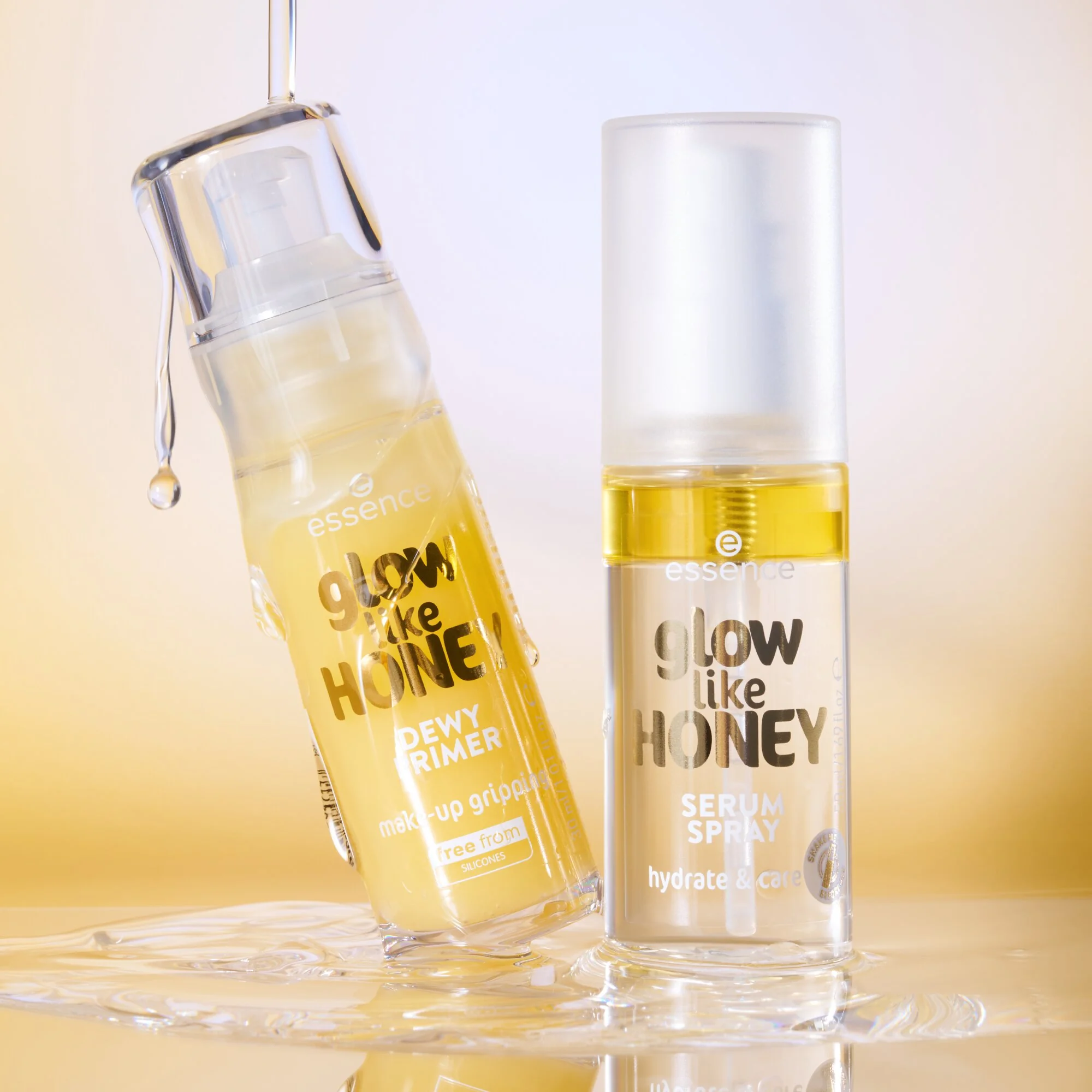 Essence Glow Like Honey Dewy Primer baza pod makijaż, 30 ml