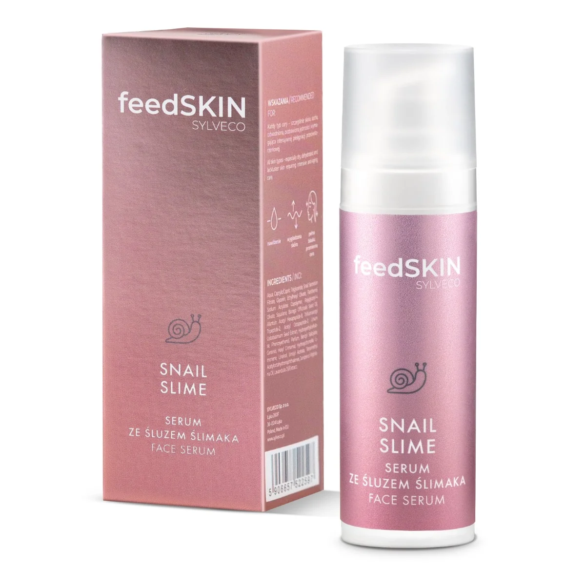FeedSKIN Snail serum ze śluzem ślimaka, 30 ml