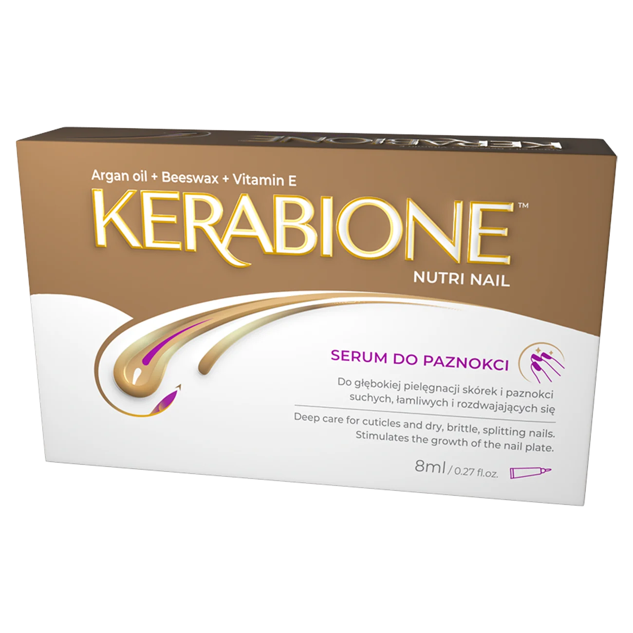 Kerabione Nutri Nail serum do paznokci, 8 ml
