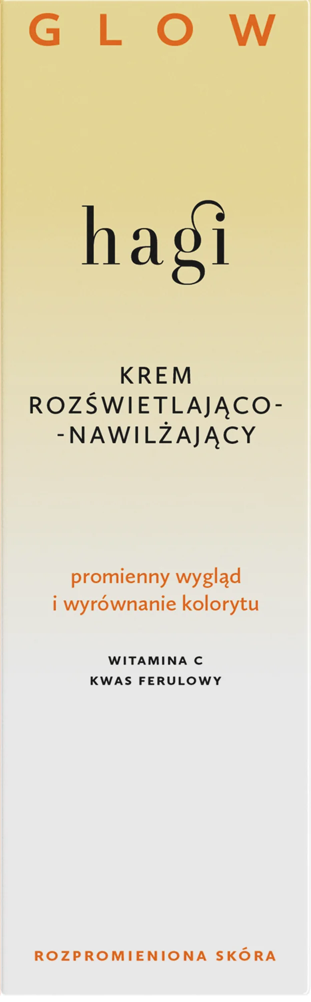 Hagi Glow krem rozświetlająco-nawilżający na dzień, 50 ml