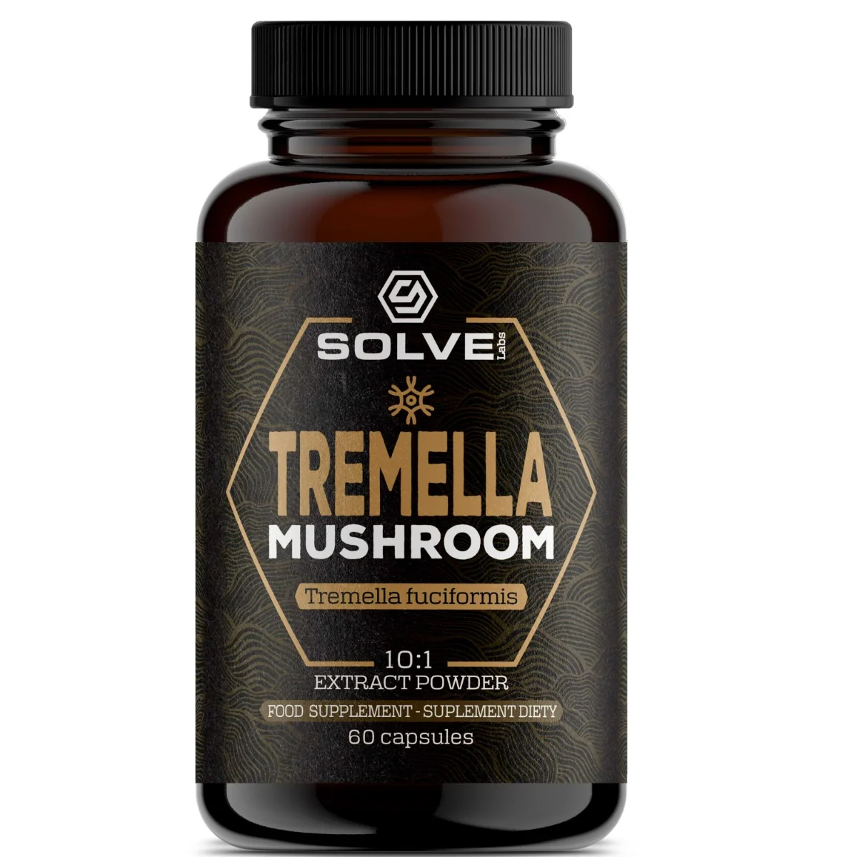 Solve Labs Tremella trzęsak morszczynowaty ekstrakt 10:1, 60 kapsułek