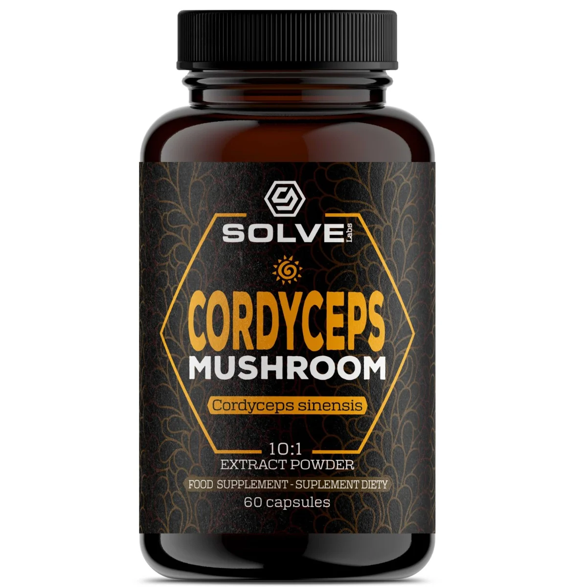 Solve Labs Cordyceps maczużnik chiński ekstrakt 10:1, 60 kapsułek