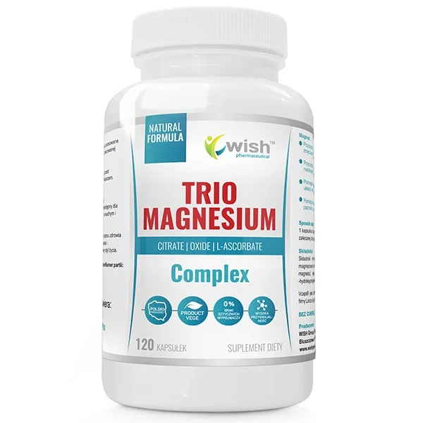 Wish Trio Magnesium Complex 120 kapsułek