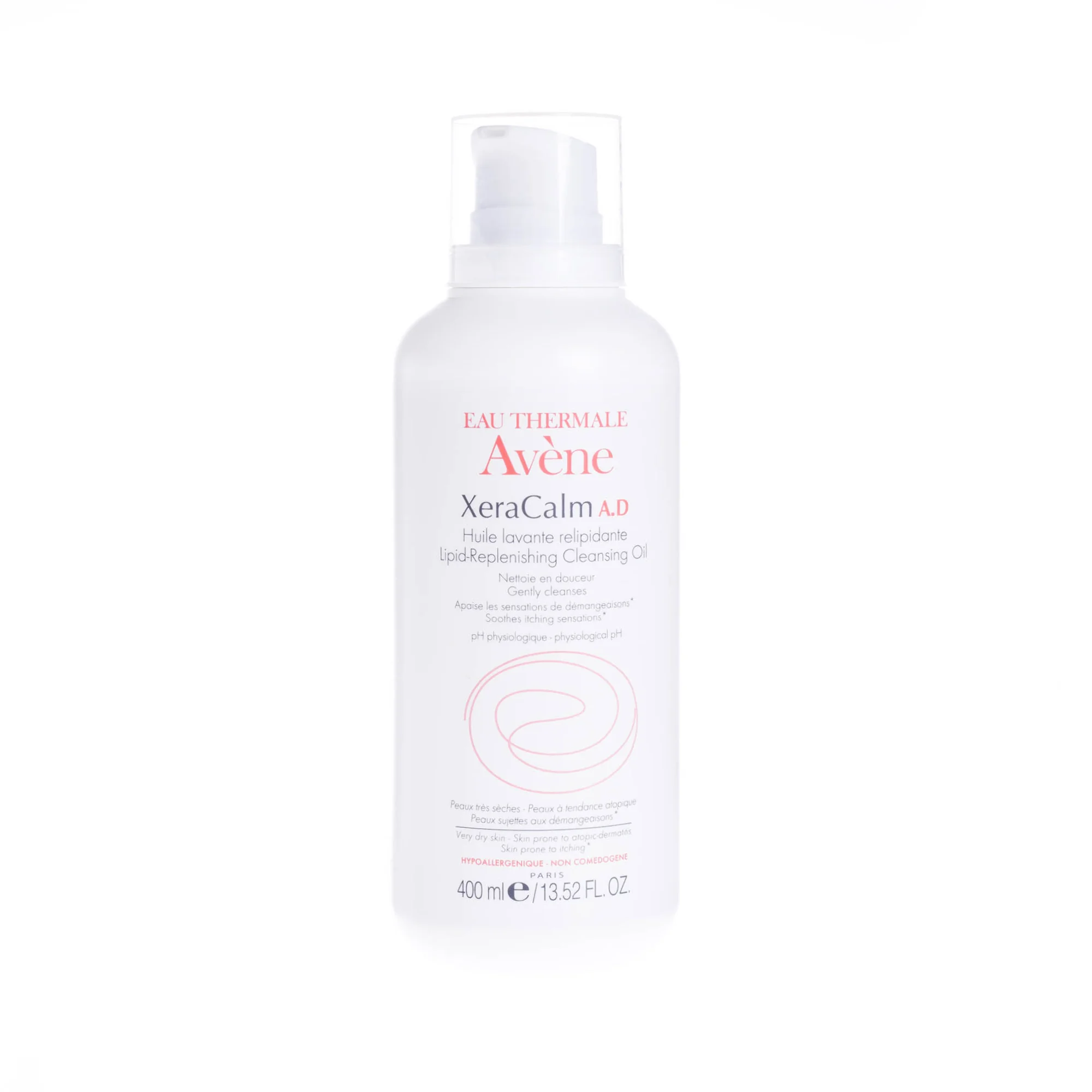 Avene Xera Calm A.D, olejek oczyszczający, uzupełniający lipidy, 400 ml 