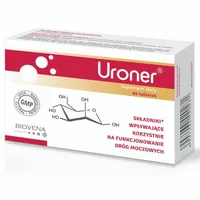 Uroner, suplement diety, 60 tabletek