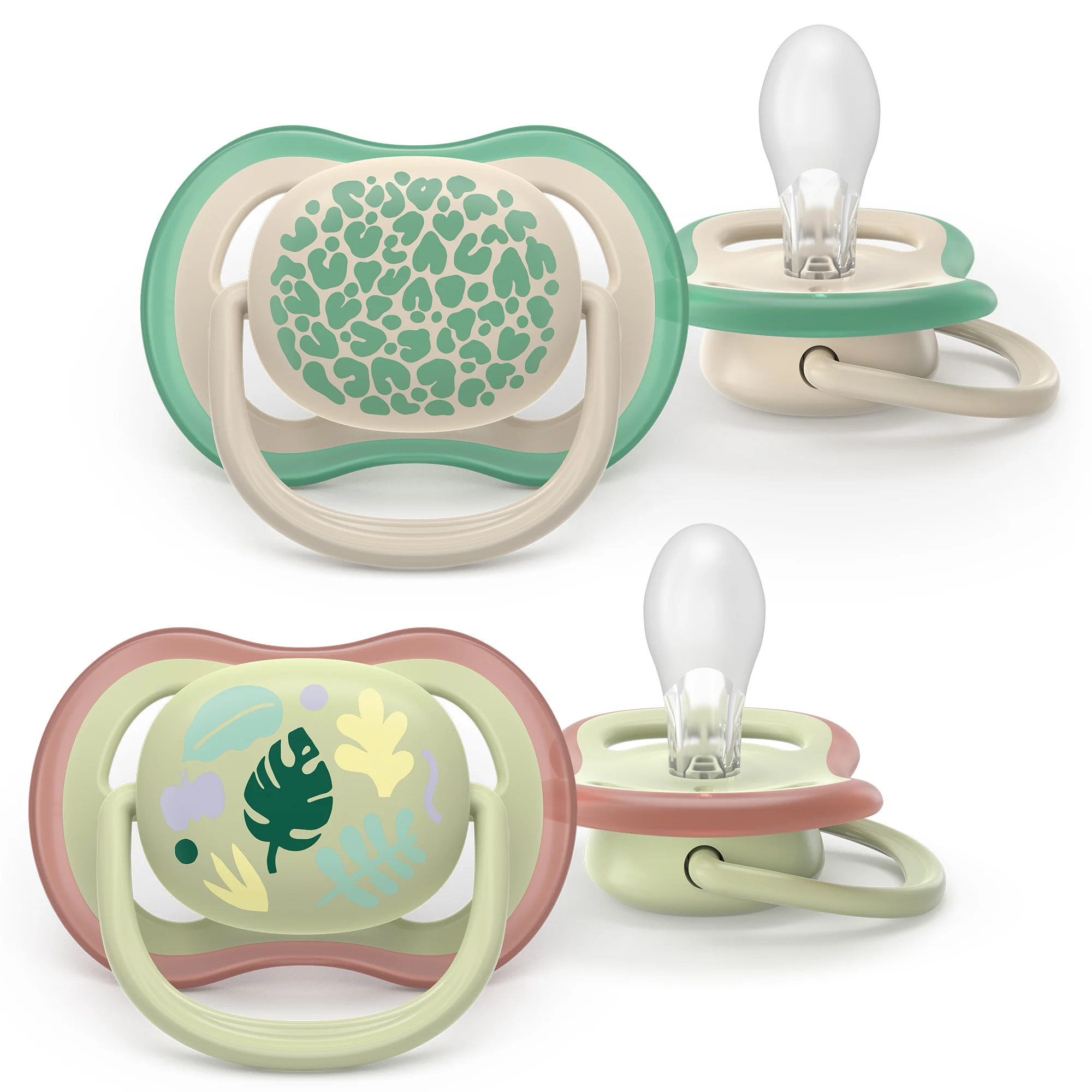Philips Avent Ultra Air ortodontyczny smoczek uspokajający 6-18 m, 2 sztuki