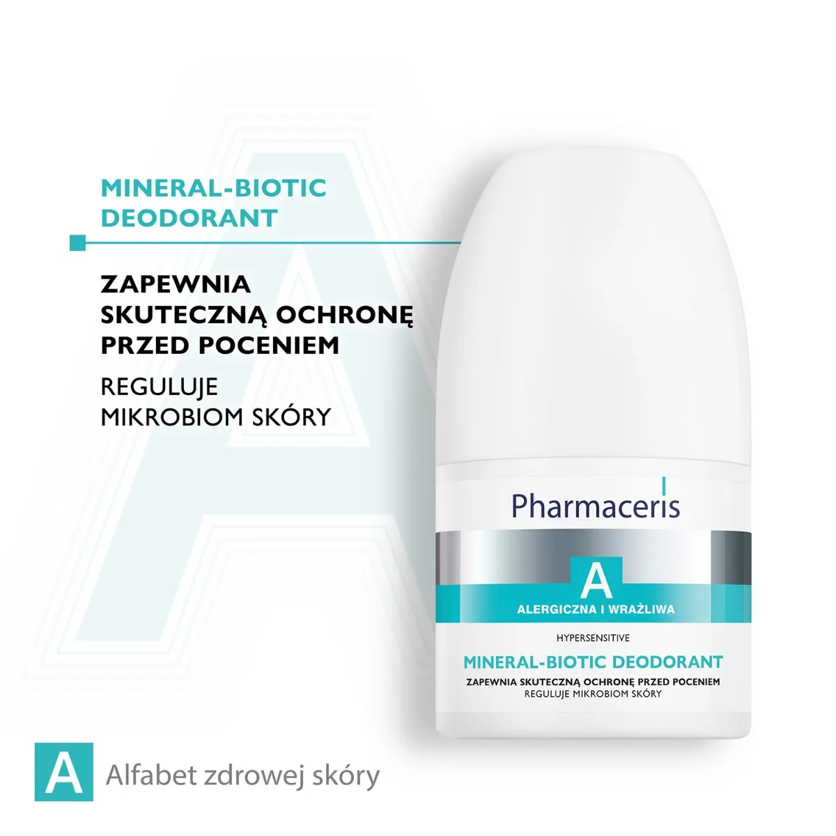 Pharmaceris A Mineral Biotic Deodorant, dezodorant, 50 ml 